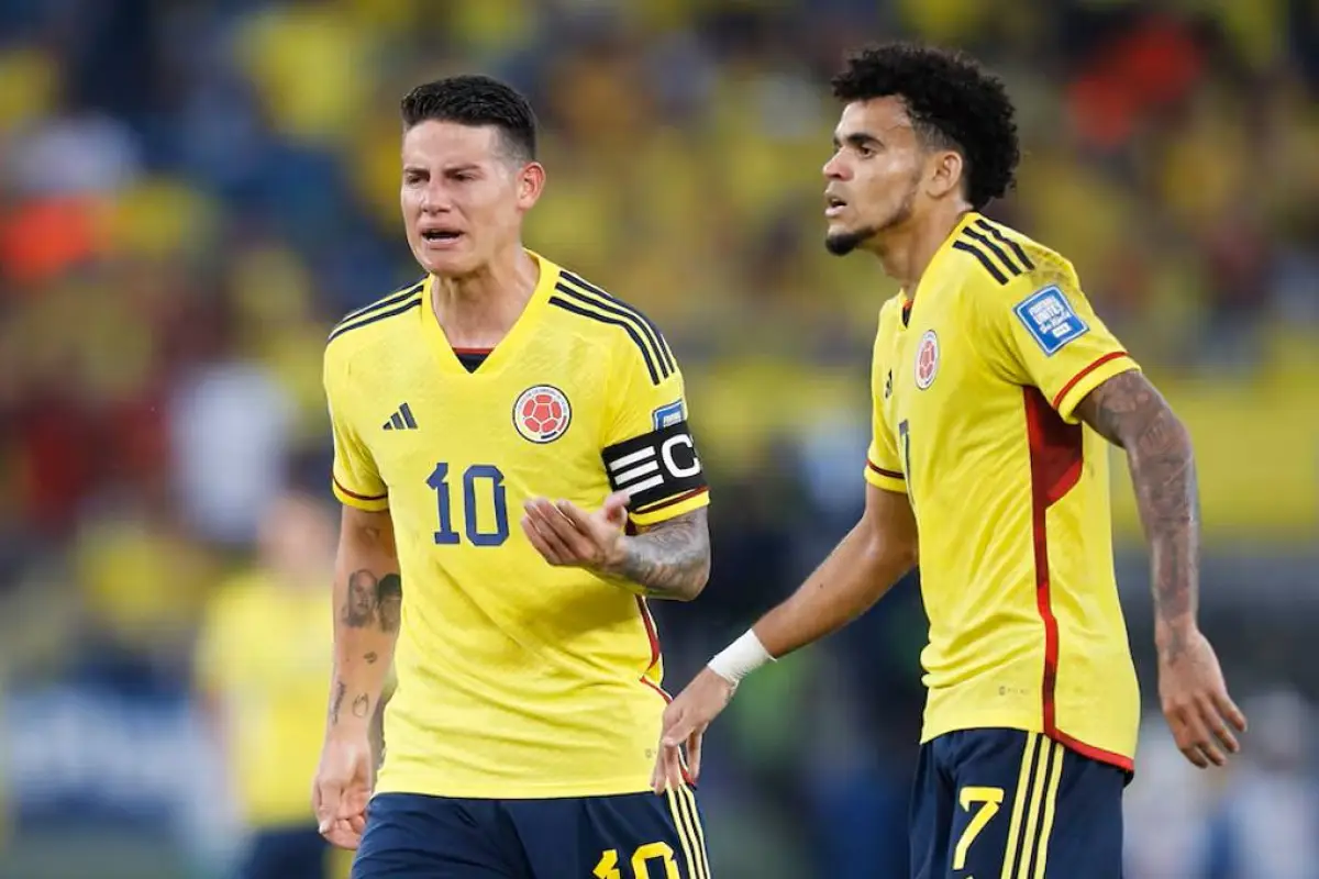 En la previa del duelo ante RD Congo en el Mundial 2026, una acción legal contra James Rodríguez y Luis Díaz genera atención en Colombia., Redes sociales. 