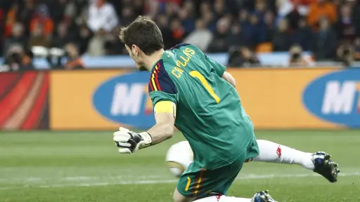 Reportan la desaparición de la camiseta de Casillas del Mundial 2010