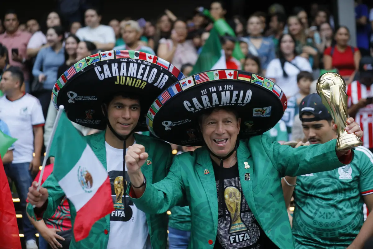 Aficionados de la selección de México durante el Mundial 2026, EFE