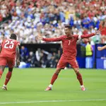 Celebración de Cristiano Ronaldo y Portugal ante Uzbekistán - EFE