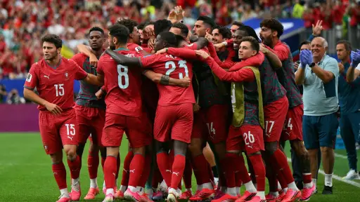 La selección de Portugal se viste de luto antes de su partido de 16avos