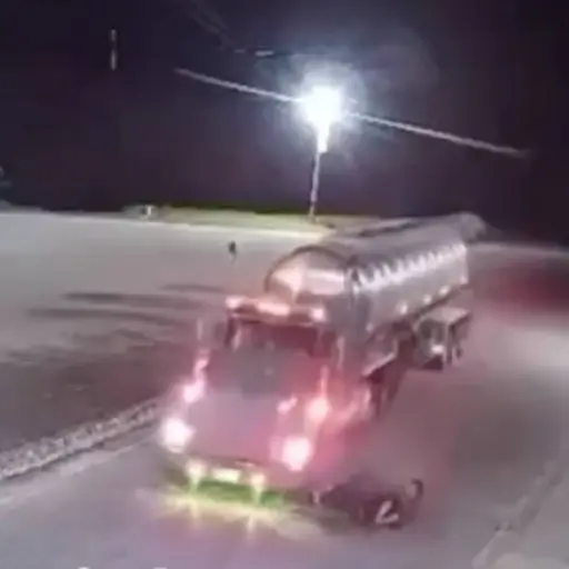 Video accidente de motoristas en Baja Verapaz ,Captura de video
