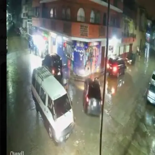 Accidente de tránsito en Chinautla ,Captura de video