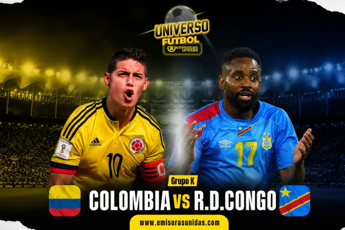 Minuto a minuto del Colombia vs. Congo por el Mundial 2026