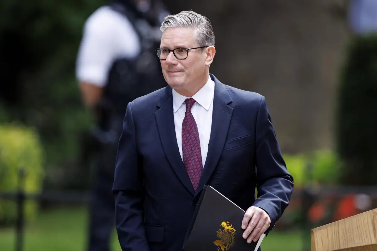 Keir Starmer, primer ministro británico, EFE