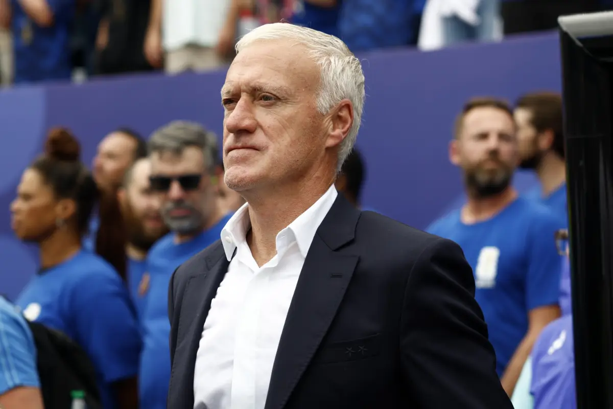 Didier Deschamps, técnico de la selección de Francia 