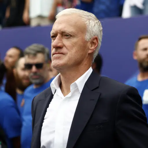 Didier Deschamps, técnico de la selección de Francia 