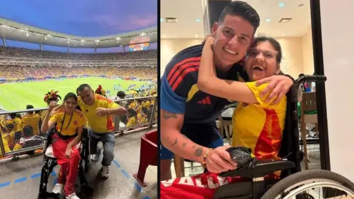 De las pulseras de la suerte a la tribuna: la emotiva historia de Molly y James Rodríguez