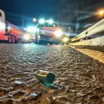 El ataque armado ocurrió a eso de las 11:30 de la noche. ,Bomberos Voluntarios.