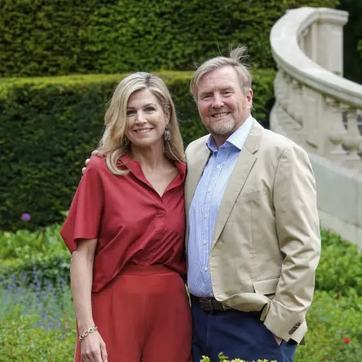 El rey Guillermo Alejandro y la reina Máxima, de Países Bajos ,Casa Real de Países Bajos