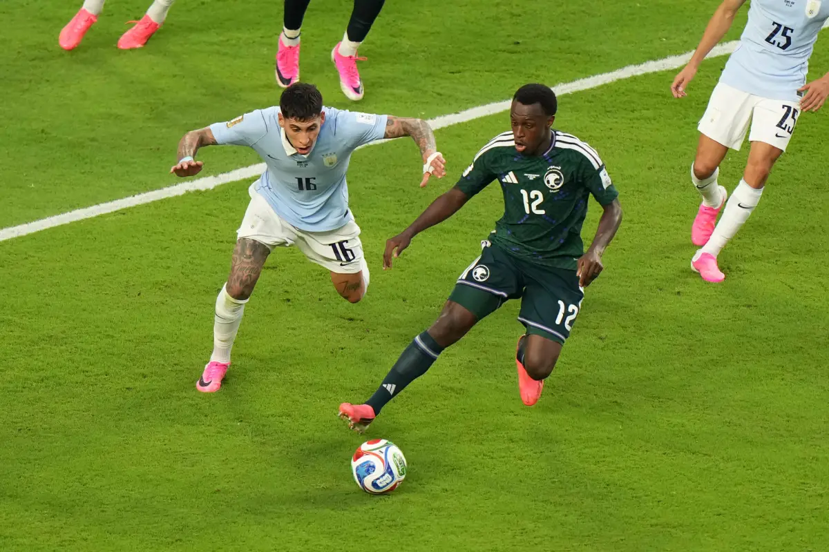 El lateral Saud Abdulhamid es el único integrante de Arabia Saudita que juega fuera de su país , EFE