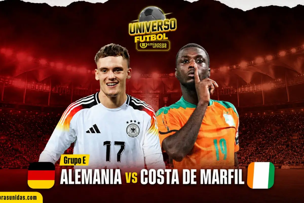 Alemania vs. Costa de Marfil - Grupo E Mundial 2026 - Emisoras Unidas