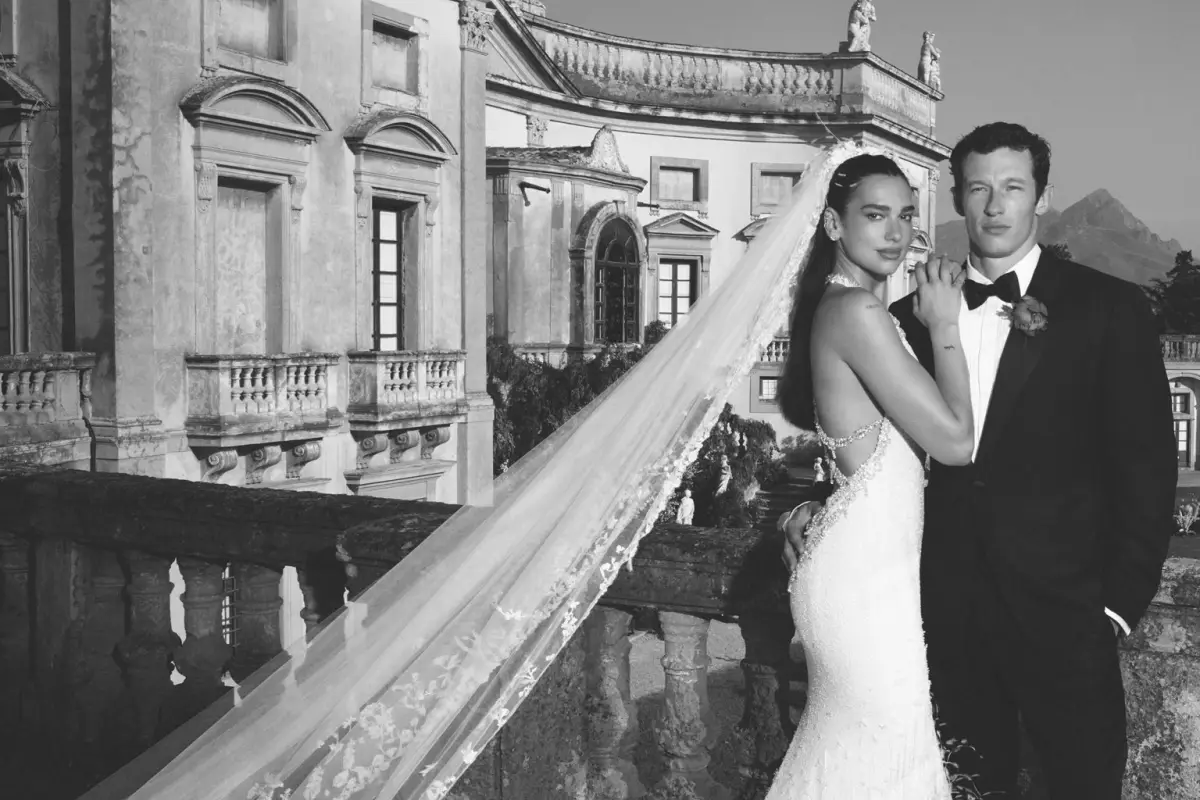 Dua Lipa boda, Instagram