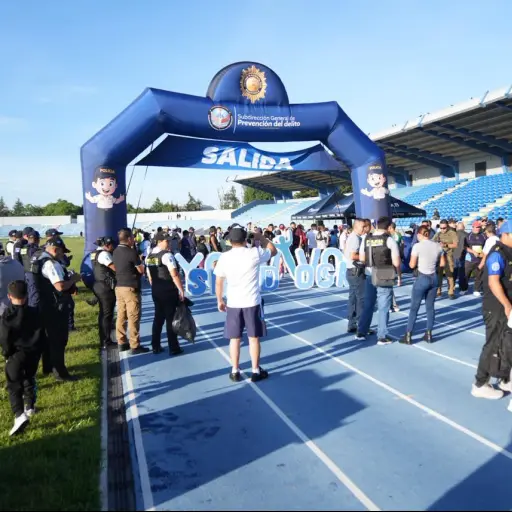 La PNC organizó su festival atlético 