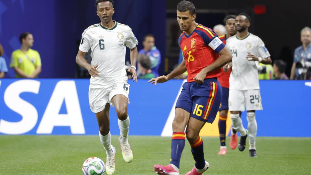 Partido entre España y Arabia Saudita por el Mundial 2026 | EFE