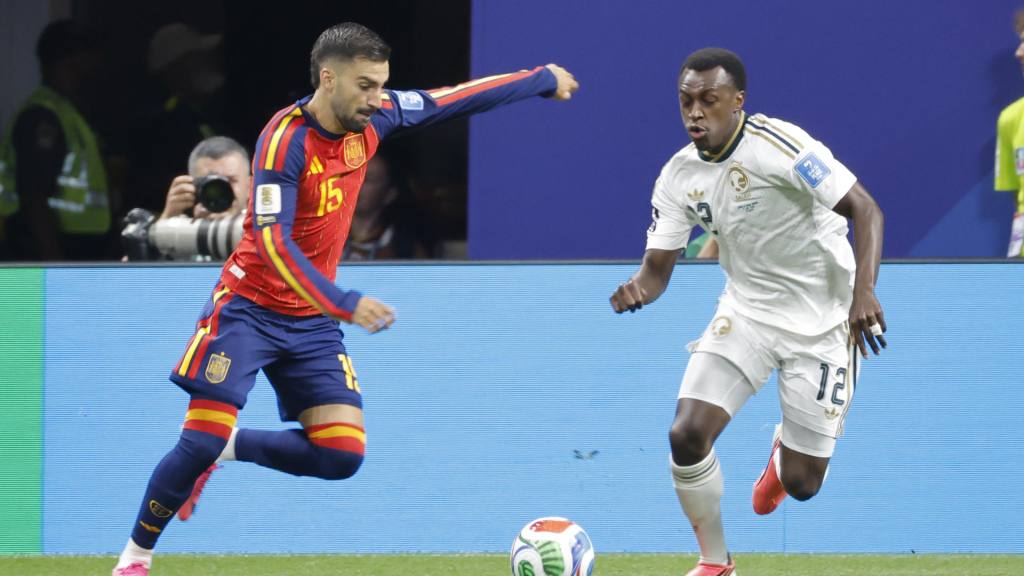 Partido entre España y Arabia Saudita por el Mundial 2026 | EFE