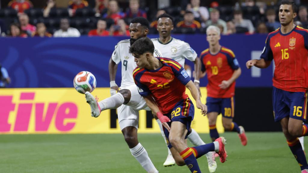 Partido entre España y Arabia Saudita por el Mundial 2026 | EFE