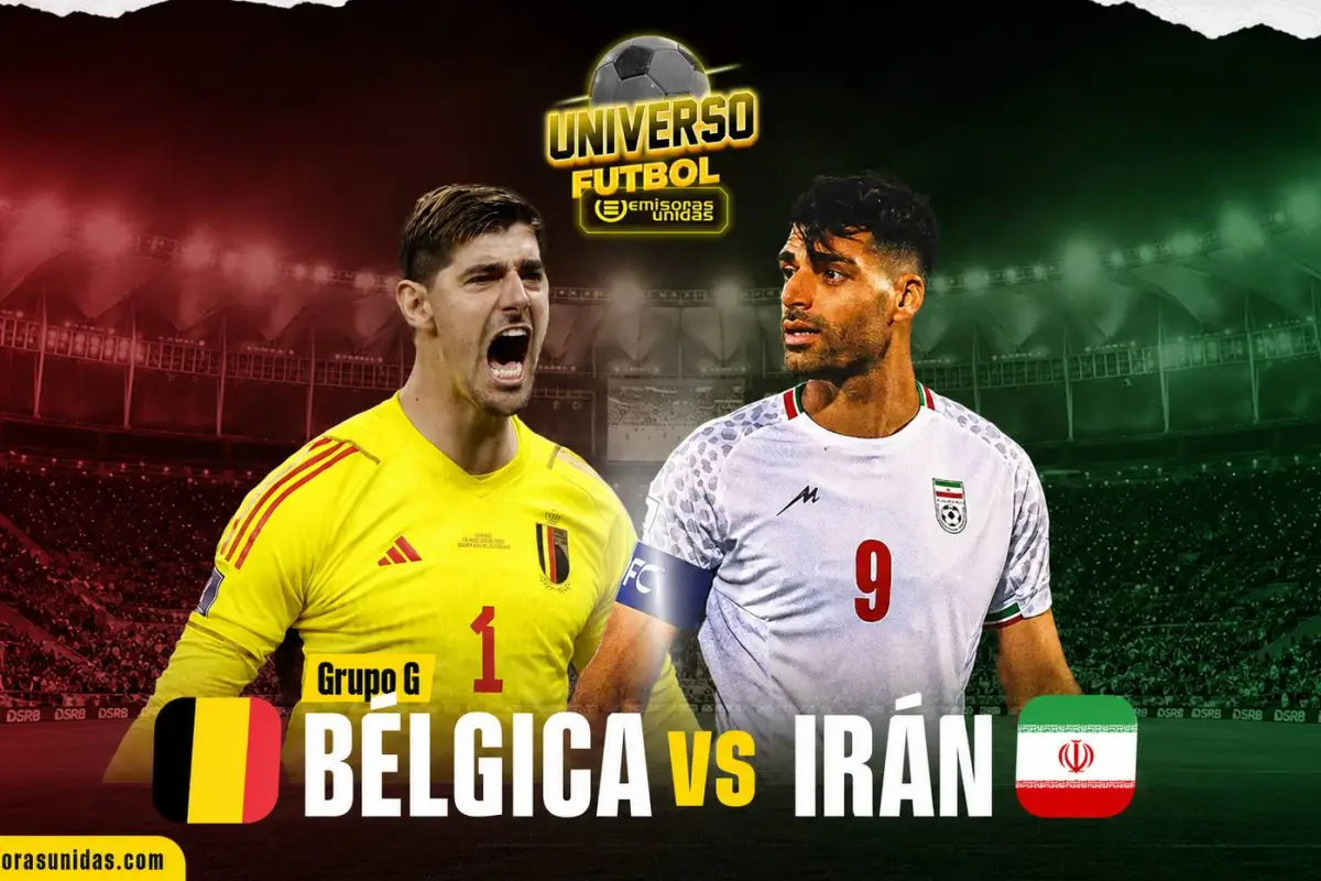 Bélgica vs. Irán - Grupo G Mundial 2026 - Emisoras Unidas
