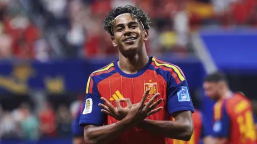 Lamine Yamal contento por regresar a la titularidad con gol 