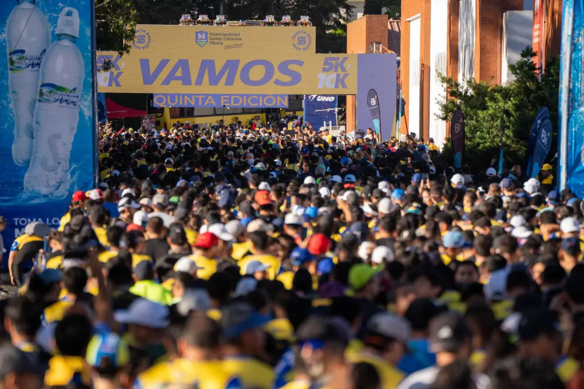 Los organizadores destacaron que el evento deportivo convocó a unos 10 mil corredores., Cortesía.