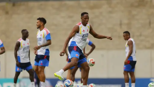 Colombia trabaja en la definición previo al duelo ante Congo