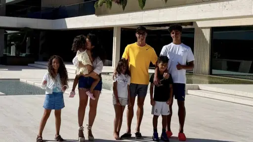 En plena disputa del Mundial, celebran el cumpleaños del hijo de CR7 con una fiesta de lujo