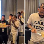 Entre pastel y sonrisas: Cabo Verde festeja cumpleaños previo al duelo con Uruguay en el Mundial 2026t