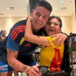 Niña con parálisis cerebral cumple su sueño junto a James Rodríguezt