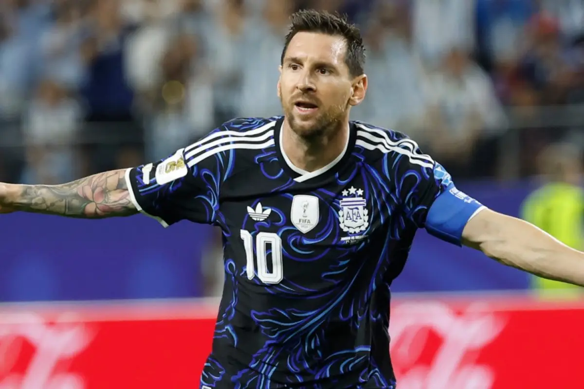 Lionel Messi, seleccionado argentino