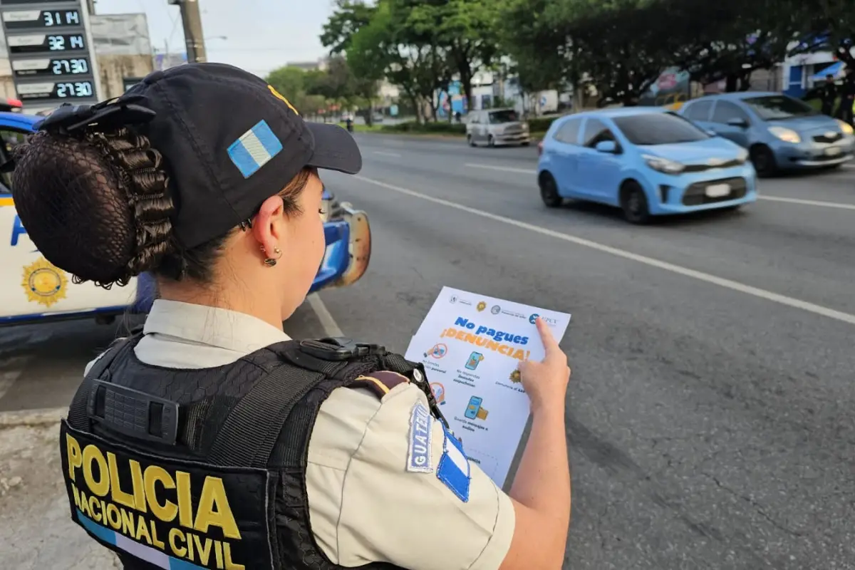 La PNC lanzó la la campaña "Dale Luz Verde a la Prevención"., PNC