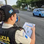 PNC desarrolla operativos de prevención e identificación de motoristast
