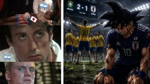 Brasil elimina a Japón con drama y las redes no perdonan con los memes