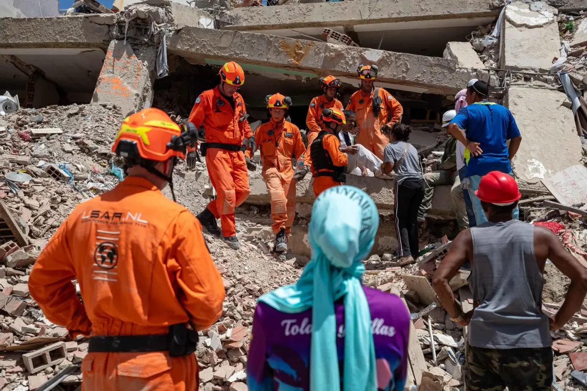 Terremotos en Venezuela, EFE