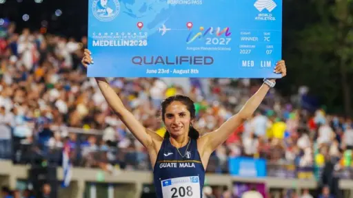 Viviana Aroche gana oro en Panamericano de Atletismo 2026