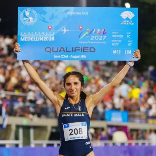 Viviana Aroche destaca en Campeonato Panamericano de Atletismo Mayores Medellín 2026