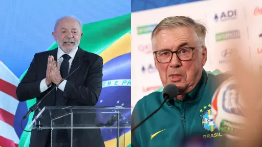 La curiosa propuesta de Lula a Ancelotti tras la eliminación de Brasil en el Mundial 2026