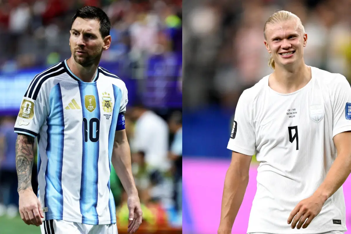 Messi y Haaland en los cuartos de final del Mundial 2026, 