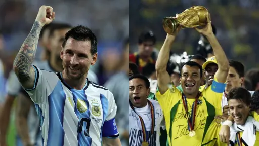Messi igualará a Cafú: el récord histórico que alcanzará en la final del Mundial