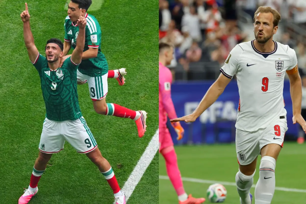 México e Inglaterra se han enfrentado en nueva ocaciones., 
