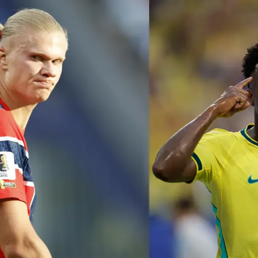 Haaland propone recrear un video viral con IA junto a Vinícius Jr. y desata reacciones en redes ,