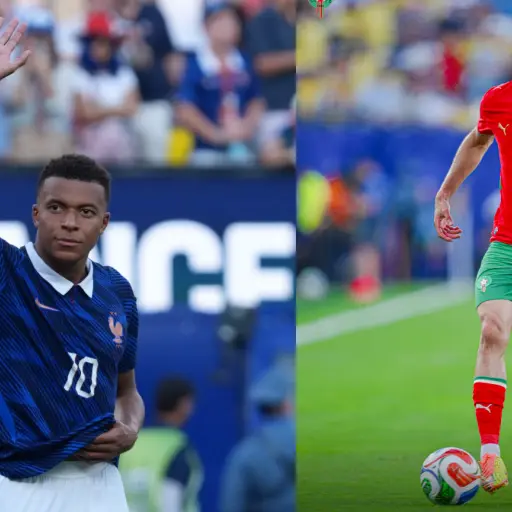 Mbappé vs Hakimi, el duelo de estrellas del juego entre Francia y Marruecos ,