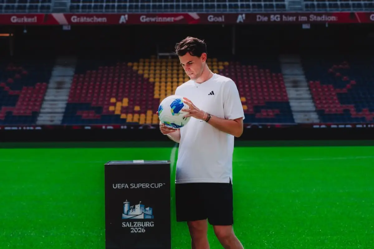El extenista Dominic Thiem ahora será futbolista profesional - instagram @domithiem