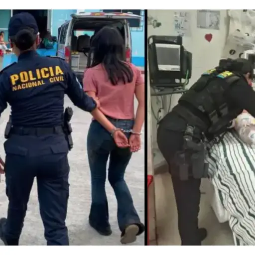 Mujer capturada por abandonar a bebé en Alta Verapaz. ,