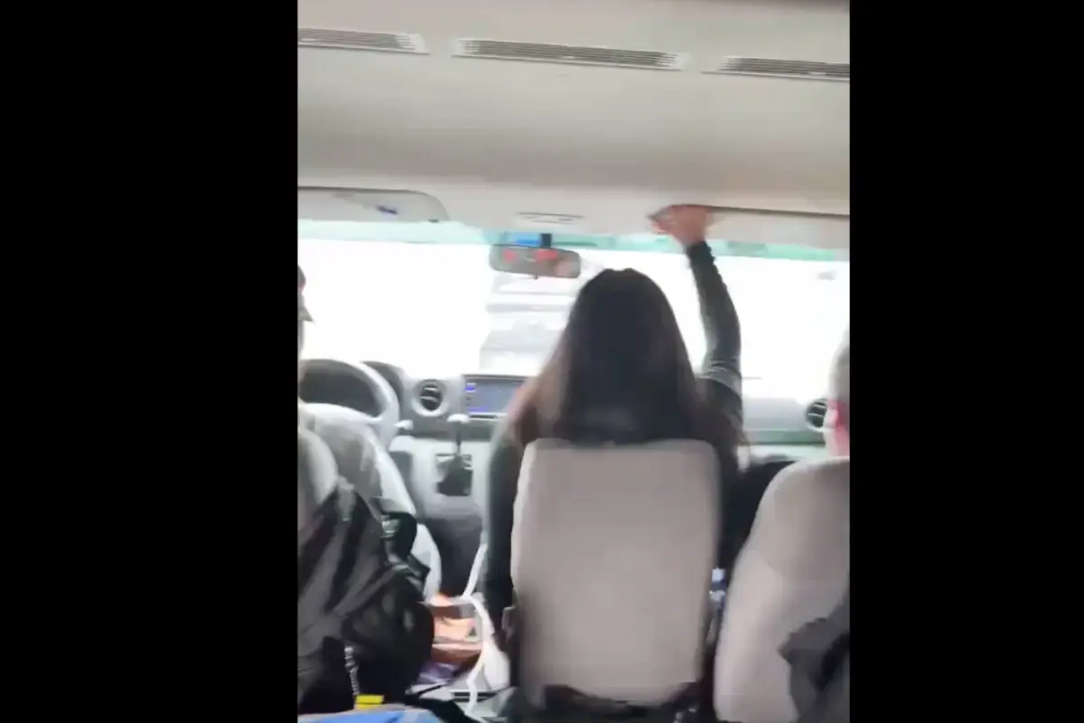Video de pasajeros en bus de Queretaro, Captura de video