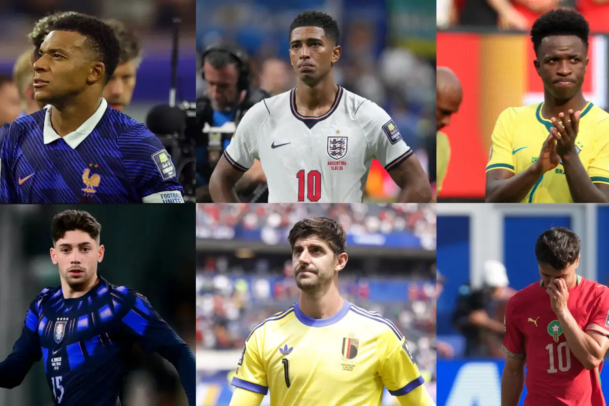 Jugadores del Real Madrid que quedaron sin final del Mundial 2026