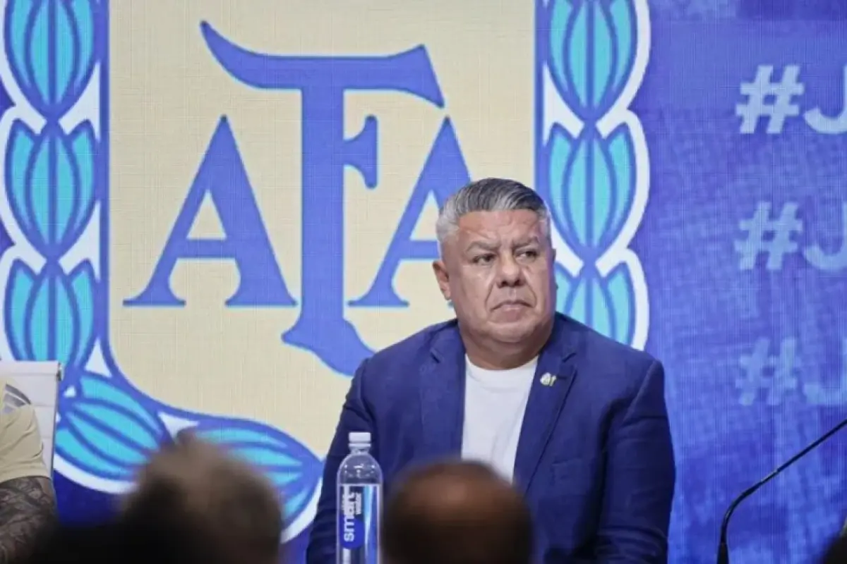 Claudio Tapia, presidente de la AFA 