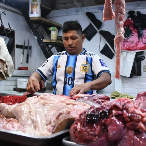 Comerciantes de La Terminal apoyan a Lionel Messi