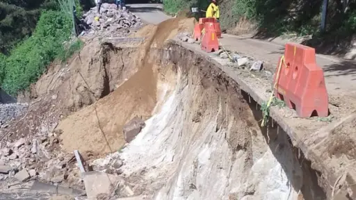 Anuncian cierre temporal de ruta en Sacatepéquez 