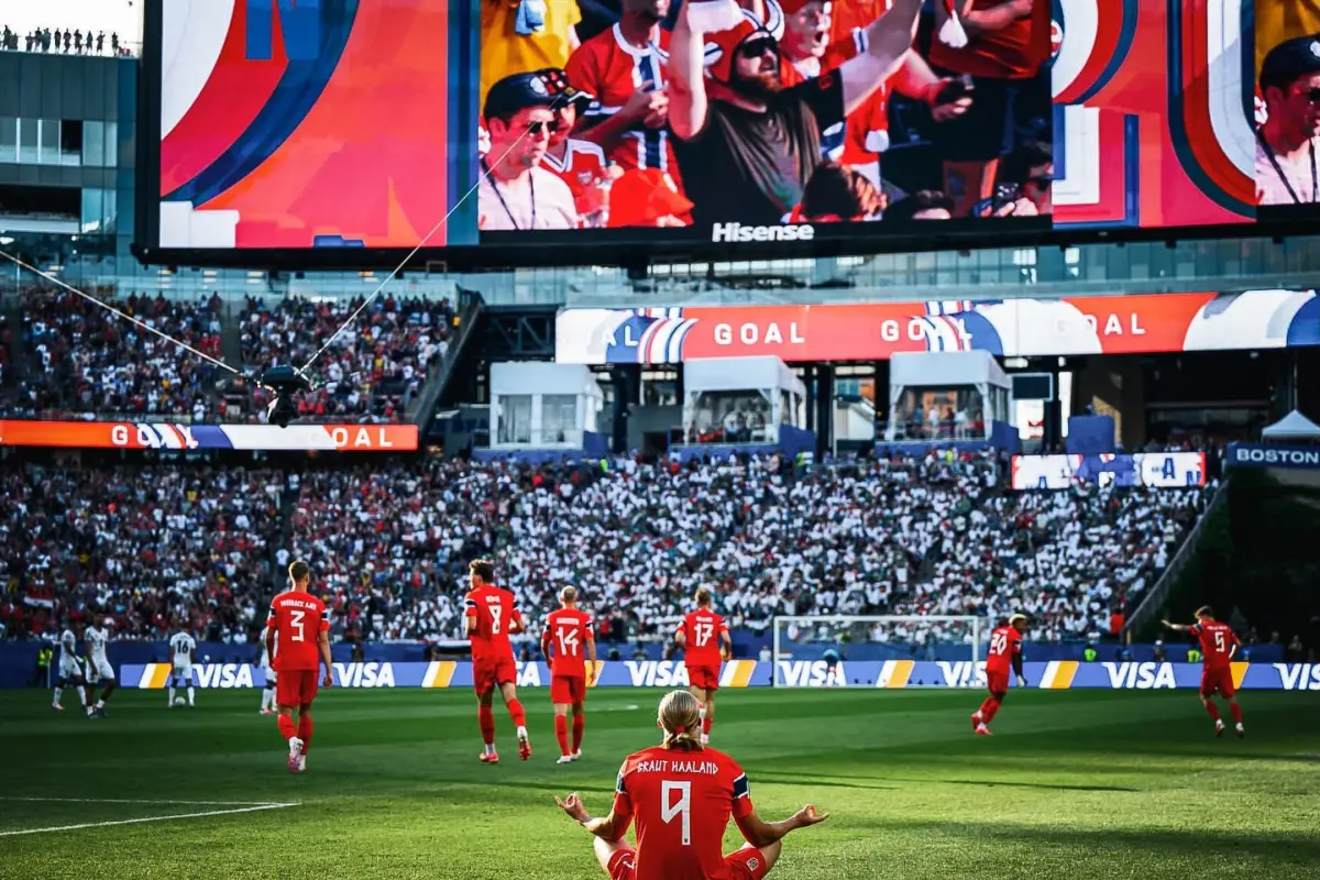 El impacto mediático de Erling Haaland en el Mundial 2026 fue monumental y trascendió lo deportivo., Redes