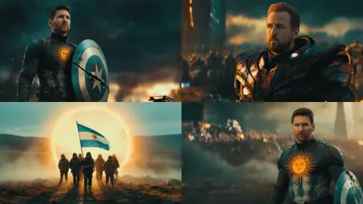 Messi vs. Kane al estilo Avengers Endgame